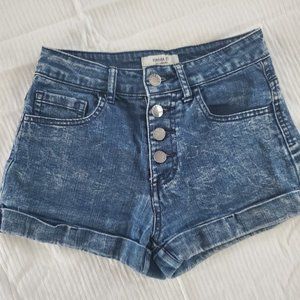 Forever 21 Jean Shorts with Cuff Size 24